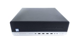 HP EliteDesk 800 G3 SFF Desktop Computer – i5 7th Gen, 512GB SSD, 16GB RAM