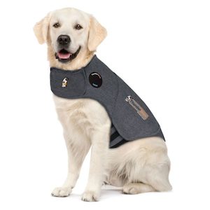 ThunderShirt for Dogs – Original Heather Grey – Extra Large