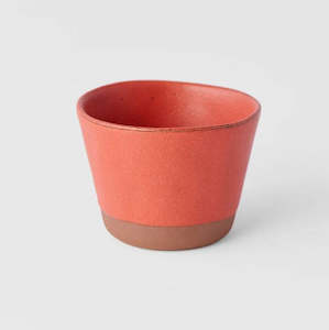 Coral Pink Teacup