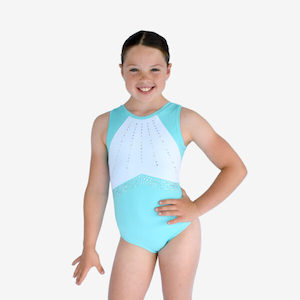 Divide Short Sleeve Leotard