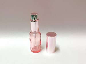 20ml Rose Pink Glass Bottle with Rose Gold Mister