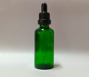 60ml Green Bottle with Tamper-tel Eye Dropper