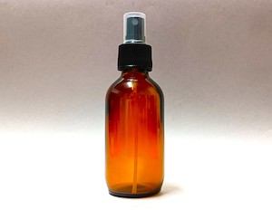 100ml Amber Bottle with Black Mist Spray