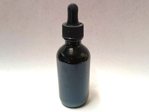 60ml Black Bottle with Black Eye Dropper