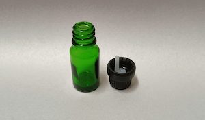 10ml Green Glass Bottle – Slow Dripulator Cap