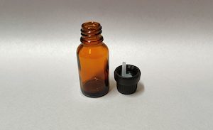 15ml Amber Glass Bottle – Slow Dripulator Cap