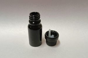 10ml Black Glass Bottle – Slow Dripulator Cap