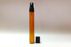 10ml Amber Glass Black Perfume Atomizer