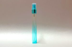 10ml Clear Blue Glass Blue Perfume Atomizer