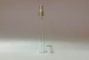 10ml Clear Glass Silver Perfume Atomizer