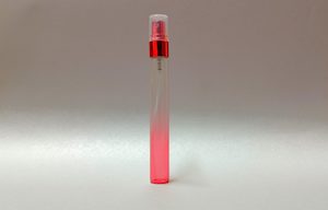 10ml Clear Red Glass Red Perfume Atomizer