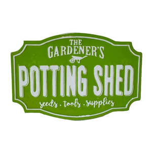 Potting Shed Sign