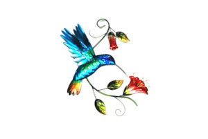 Gift: Hummingbird Metal Wall