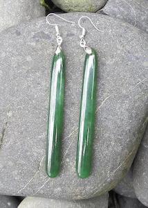 Greenstone Drop Earrings