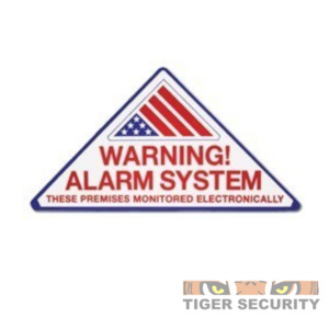 ELK ELK-998 Security Warning Sticker, Pack of 5