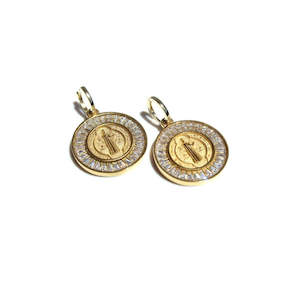 Earrings - Seraph Symbol - Disc