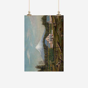 Old Masters - Tea Towel - Landscape with Settlers