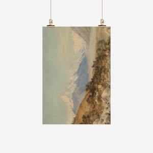 Old Masters - Tea Towel - Mt. Cook