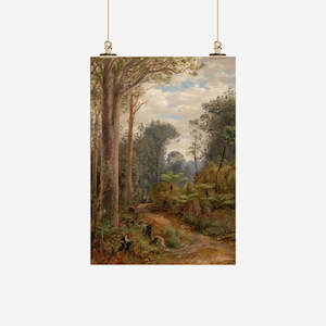 Te Papa: Old Masters - Tea Towel - Among the Kauris