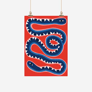 Tea Towel - Snake