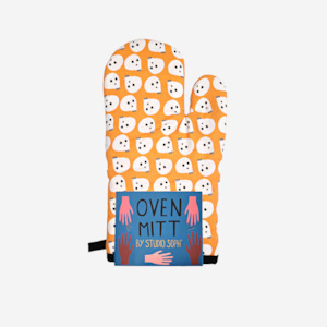 Oven Mitt - Skulls