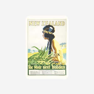 Leonard Cornwall Mitchell - A5 Notebook - NZ Holiday