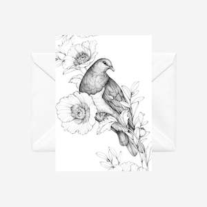 Cards - You Can Rest - Kererū - 6 Pack