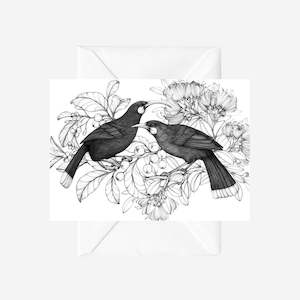 Cards - Our Sacred Huia - Huia - 6 Pack