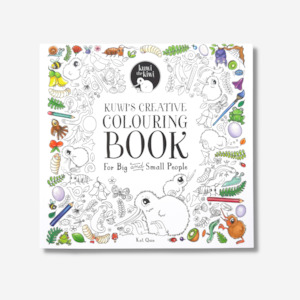 Kuwi's Creative Colouring Book