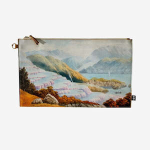 Bags: Old Masters - Large Cutch - The Pink Terraces