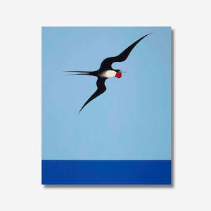 Don Binney: Don Binney - Print - Pacific Frigate Bird