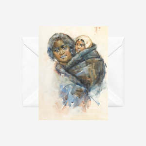 Frances Hodgkins - Cards - Maori Woman and Child - 6 Pack