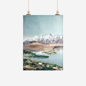 Whites Aviation - Tea Towel - Queenstown