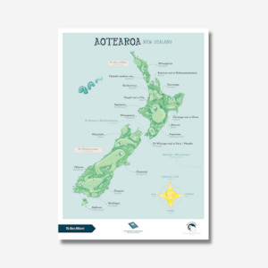 Posters: Poster A3 - New Zealand - Te Reo Māori