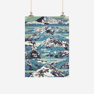 Tea Towel - Mountains