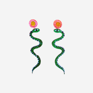 Earrings - Snake