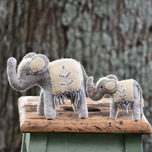 Internet only: Mum and Bub Elephants - Natural