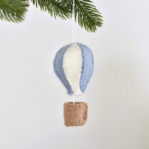 Felt Hot Air Balloon - Blue