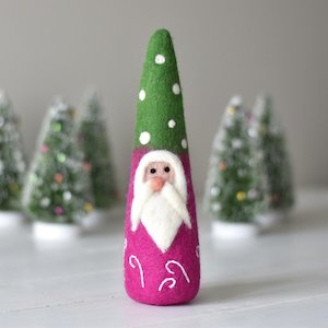 Internet only: Felt Santa Christmas Decor