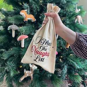 I Made the Naughty List Reusable Gift Bags