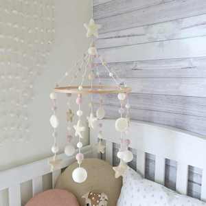 Blushing Baby Contemporary Mobile