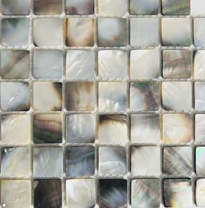 Freshwater Shell Black Sea Mosaic - SHEET