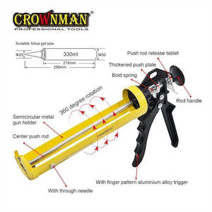 Crownman Silicone Gun