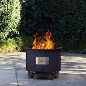 Smokelis Kindle - The Smokeless Fire Pit Tile Shed