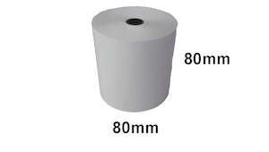 Paper Rolls: BPA FREE 80x80mm POS Thermal Receipt Paper Rolls (25 rolls)