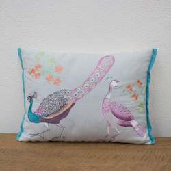 Peacock Cushion