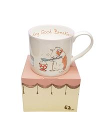 Two Bad Mice Fine Bone China Mug - Cracking Good Breakfast