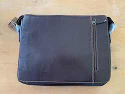 STOCKMAN 15" LEATHER MESSENGER BAG