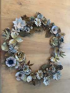 French metal wreath