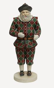 Homewares: Christmas - Grand Master Santa with Check Suit